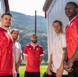Le maillot inédit que porteront les joueurs sédunois dimanche face à Servette.